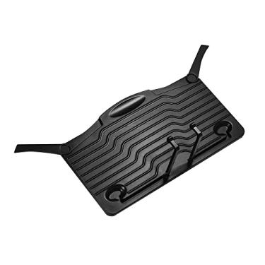 Imagem de LiebeWH Mini Music Music Stand Com Reading Cookbook Tablet Stand Portátil Dobrável Livro Black for Smartphone