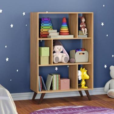 Imagem de Estante para Livros 3 Prateleiras RT3015 Movelbento, Mel