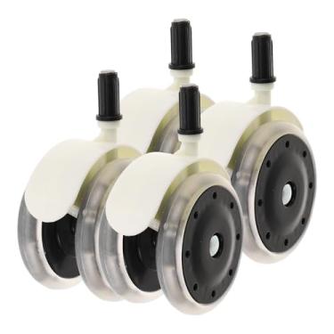 Imagem de Housoutil Rodas de Reposição para Carrinho de Bebê, 4 Peças de Acessórios Universais para Andadores, Design de Rolamento Silencioso para Mobilidade Suave