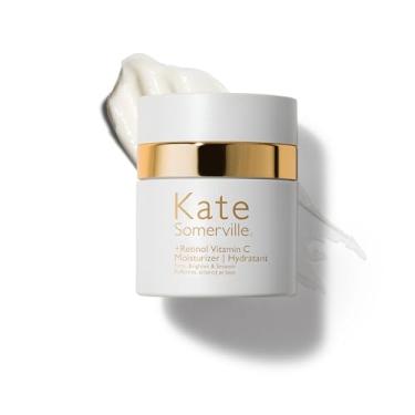 Imagem de Kate Somerville Hidratante Retinol com Vitamina C – Creme facial noturno antienvelhecimento clareia, firma e suaviza a pele, 400 ml