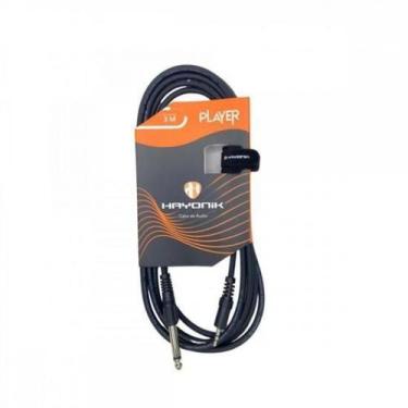 Imagem de Cabo Para Instrumentos Player P10 Injetado 7M Preto Hayonik