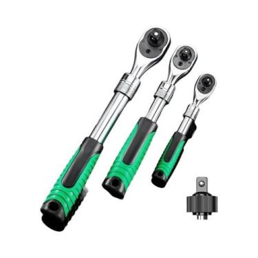 Imagem de Chave De Catraca Telescópica Ajustável Com 72 Dentes, Ferramenta Manua