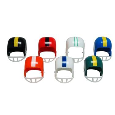 Imagem de Oasis Supply Toppers sortidos para decoração de cupcake/bolo, 3,5 cm, capacetes de futebol, conjunto de 12