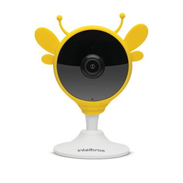 Imagem de Kit Câmera Interna Inteligente Wi-Fi Full HD Intelbras iM3 C + capa Abelha