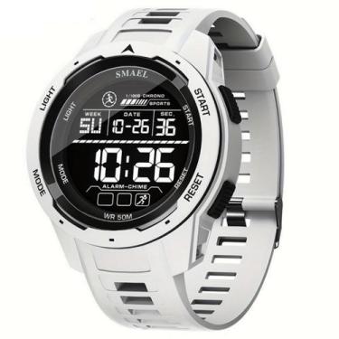 Imagem de Relógio Multifuncional Display LED com Pulseira TPU À Prova D'água - S