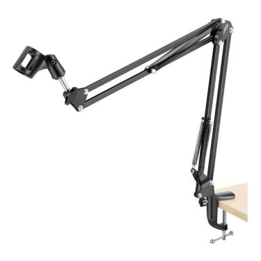 Imagem de 3X Suporte Pedestal Braço Articulado De Mesa Para Microfone