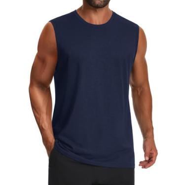 Imagem de Camiseta regata masculina Cotrasen UPF 50+, ajuste regular, tamanho M