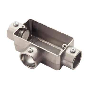 Imagem de Condulete Tipo T Em Alumínio Sem Rosca Medida 1 1/4 Sieg