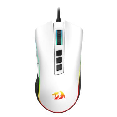 Imagem de Mouse Gamer Redragon Cobra V2 Cypher RGB 12400DPI 1000Hz Branco e Preto - M711A-RGB