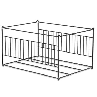 Imagem de MARATI Moldura de pasta de arquivo suspensa tamanho carta/ofício, suporte organizador de pastas suspensas de mesa, inserção de rack de armário para gaveta de altura acima de 26,6 cm, 38,4 x 31,5 x