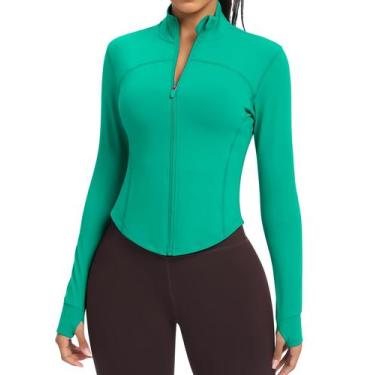 Imagem de Jaqueta, cor de pele, leve, zíper, ioga, corrida feminina - Colorskin