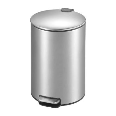 Imagem de Lixeira Slim em Aço Inox com Pedal e Balde Removível 3L