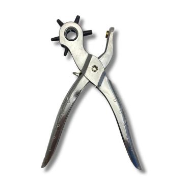 Imagem de Alicate Furador Vazador Couro Eva 6 Furos 2,5 Até 5Mm Cinto