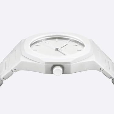 Imagem de Relógio de Pulso Minimalista Branco Case Royal Oak All White