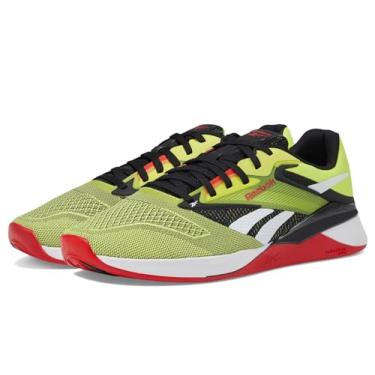 Imagem de Reebok Tênis unissex adulto Nano X4, Verde/preto/vermelho vetor, 13.5 Women/12 Men