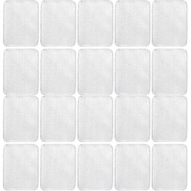 Imagem de Coberturas de grelha descartáveis para grelha ao ar livre, tapetes de grelha de 15,3 x 12 polegadas evitam que os alimentos caiam nas grelhas, forros de grelha de churrasco de alumínio " (10 pacotes)