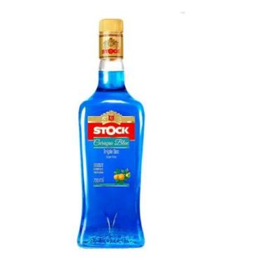 Imagem de Licor Nacional Premium Stock - Sabor Curaçau Blue 720ml