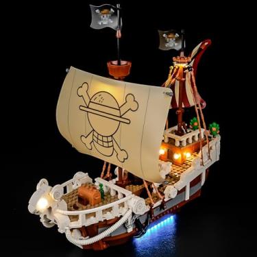 Imagem de MENZAVA LED Light Set Compatible with Lego ONE Piece The Going Merry Pirate Ship 75639 Building Blocks Model - Model Set NOT Included