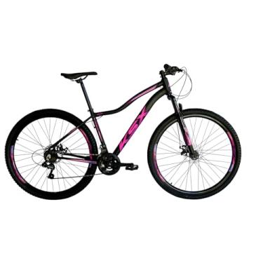 Imagem de Bicicleta Bike Aro 29 MTB Câmbios Especiais Alumínio KSX SD7 21 Velocidades Marchas Index Cabeamento Interno Feminina (PRETO (ADS PINK/VIOLETA), 15)