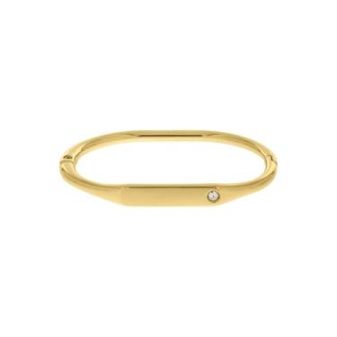 Imagem de Bracelete Banho de Ouro 18k com Strass, 69mm