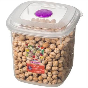 Imagem de Recipiente Quadrado Para Freezer Alto 1000ml Incolor - 470-2 - Sanremo A 1200ml Incolor 470-2