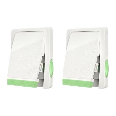 Imagem de Fechadura de porta de vidro deslizante – Pacote com 2 fechaduras de segurança para janelas deslizantes, portas de pátio e portas de armário – sem necessidade de perfuração, fácil instalação, melhora a