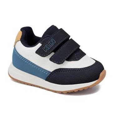 Imagem de Tênis Infantil Menina Klin Walk Marinho 21