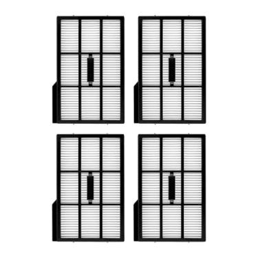 Imagem de (4 peças) Filtros HEPA de substituição Omni E28 compatíveis com aspirador de pó robô Eufy Omni E28/Omni E25, kit de acessórios, filtro vertical, filtros de vasilha, filtros de vácuo