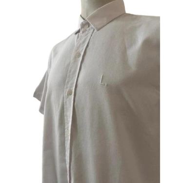 Imagem de Camisa Manga Curta Lehua Classica Oxford - Branco - 1301-Masculino