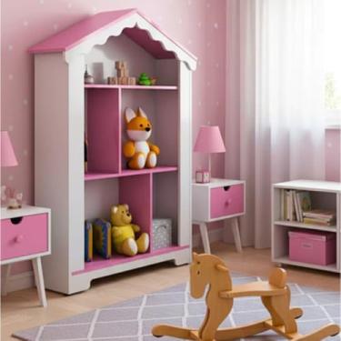 Imagem de Estante Magia Multiuso Para Guardar Brinquedos Sapateira Infantil Quarto De Criança Ou Brinquedoteca