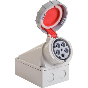 Imagem de Tomada De Sobrepor Industrial 3p+n+t 63 A 380-415 Vca 6 H Tramontina Tramontina