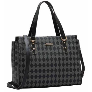 Imagem de Bolsa Feminina De Mão Geométrica Elegante Chic Chenson