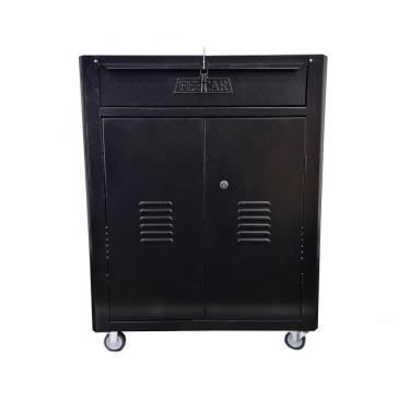 Imagem de Carrinho De Ferramentas Com 01 Gaveta C-07 Todo Preto Fercar