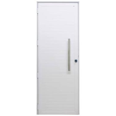 Imagem de Porta de Giro Perfecta com Lambril 215x80cm Direita Branca -1732-3022 - JAP