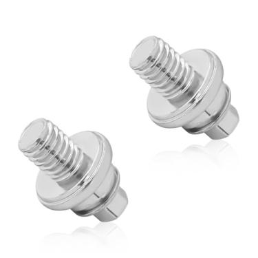 Imagem de HHZL Parafusos de terminal de bateria de poste lateral, adaptador de parafuso de terminal de bateria lateral, cabo de baterias de poste padrão, conector extensor de rosca curta para retenção de célula