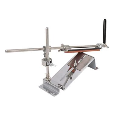 Imagem de Acouto Kit Profissional de Afiador de Facas de Aço Inoxidável Com 4 Pedras de Amolar - de Afiação de Facas de Chef de Cozinha Todos Os Tipos de, Design Seguro, Construção Robusta e Economia de