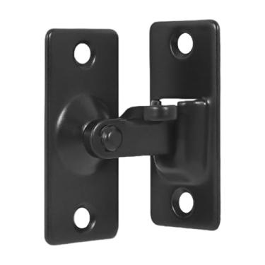 Imagem de Fechadura da porta do celeiro, travas e parafusos | Travas de portão de 90 graus,Fivela de de porta de longa duração resistente à ferrugem para escritórios domésticos