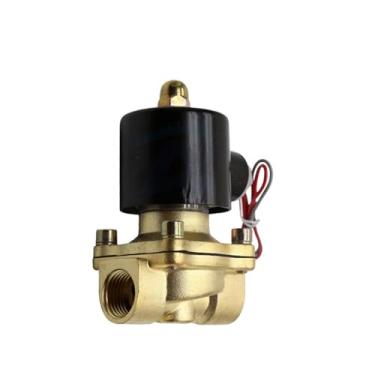 Imagem de Válvula solenóide elétrica para água, óleo e ar - normalmente fechada, disponível nos tamanhos DN8, DN10, DN15, DN20, DN25, 1/4, 3/8, 1/2, 3/4, 1 polegada, 12V, 24V, 220V(DN25,DC24V)