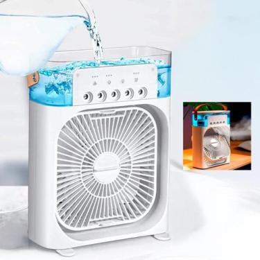 Imagem de Mini Ventilador Climatizador Portátil Ambiente Aconchegante - Relet