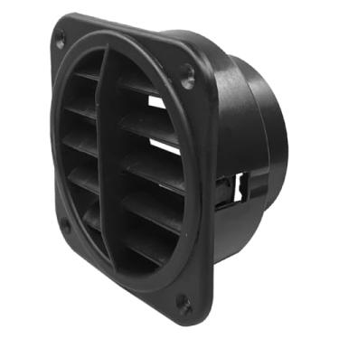 Imagem de AIMCOCO Saída de ventilação quente rotativa de 360 graus 75 mm tubo de mangueira para aquecedor de carro tubo de mangueira de estacionamento ar condicionado direção aquecedor diesel capa de ventilação