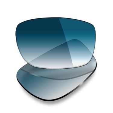 Imagem de Mryok Lentes de reposição UV400 para óculos de sol Ray-Ban RB4149 de 59 mm, HD Polarized, proteção UV, resistente a impactos e ajuste perfeito - Marrom degradê