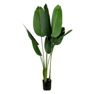 Imagem de Planta artificial planta de banana para decoração
