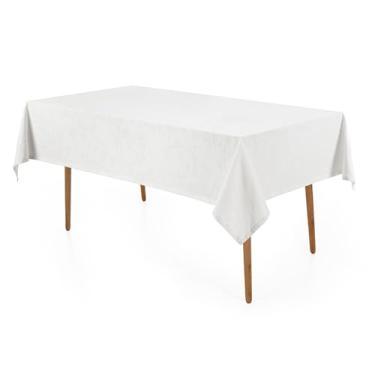 Imagem de Karsten Toalha de Mesa Katherine-160x320- Branco Jacquard