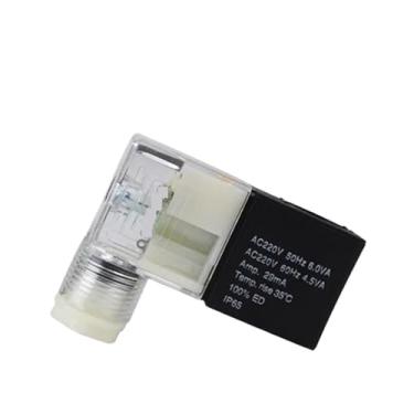 Imagem de Bobina da válvula solenóide 4V - Modelo 4V310-10 e 4V210-08, AC/DC 220V, 24V, 12V, 36V, 110V, 380V(AC220V)