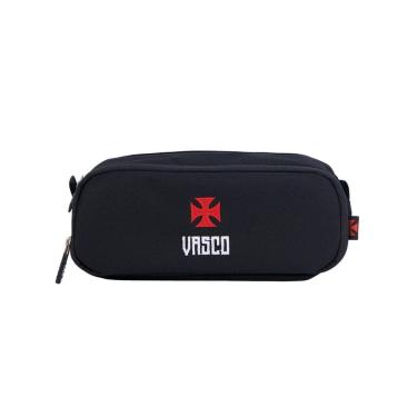 Imagem de Estojo Escolar Penal Duplo Esportivo Time Vasco