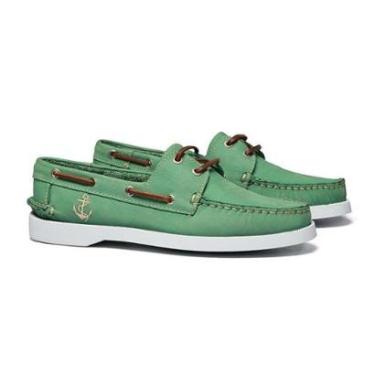 Imagem de Deckshoes Feminino - Yate Funny Jeans Verde Samello-Feminino