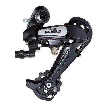 Imagem de Kit Cambio Traseiro 7v Index 43 Dentes + Corrente 7v Index - Sunrun, 7