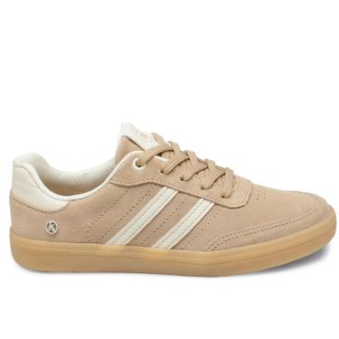 Imagem de Tênis Kolosh Couro Feminino Casual Camurça Confortável Verão C3905-Feminino