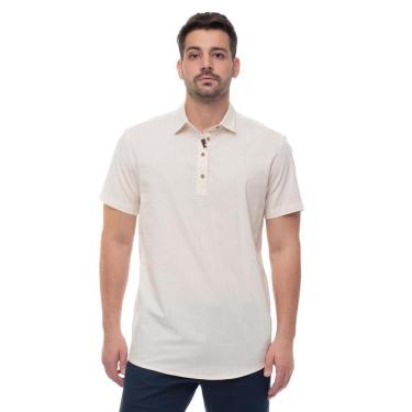Imagem de Camisa Gola Polo Masculina Teodoro Botões Lisa-Masculino