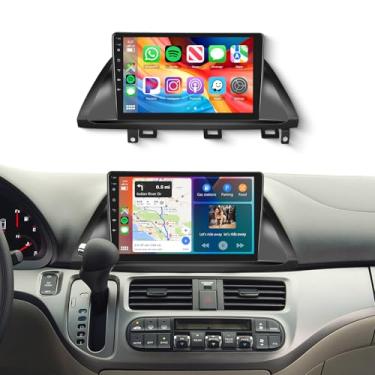 Imagem de Rádio estéreo 4 + 64 G para Honda Odyssey 2005-2010 tela sensível ao toque IPS de 10,1 polegadas/Android 13/Wireless CarPlay/Android Auto/DSP 32 EQ/Navegação GPS/WiFi/5.0Bluetooth/FM/RDS/SWC/AHD
